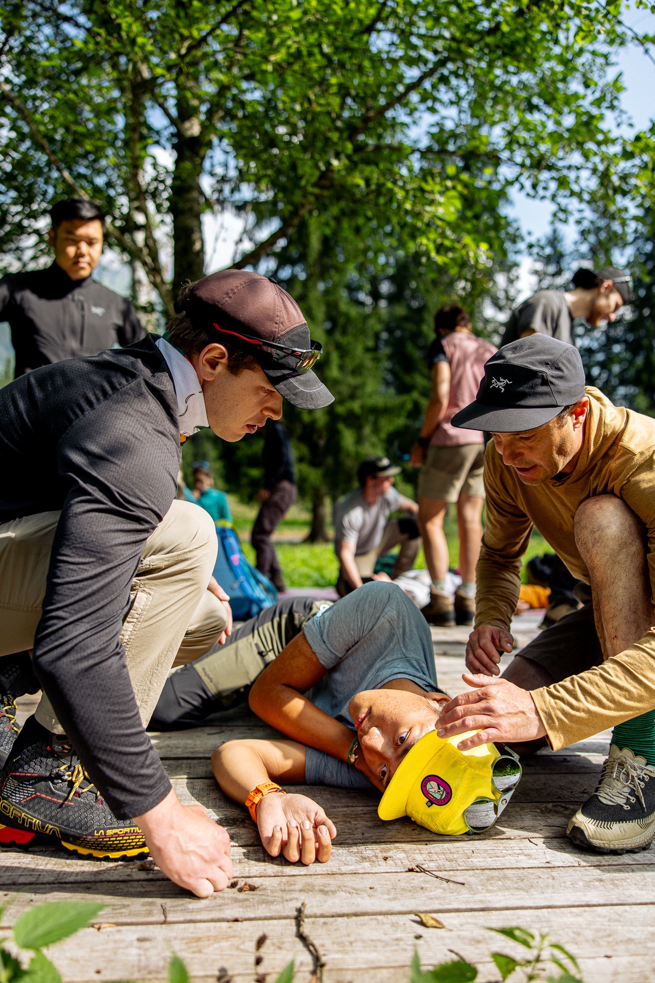 FIRST AID AND BASIC RESCUE WITH LA CHAMONIARDE
